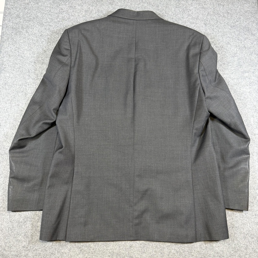Lauren Ralph Lauren Suit Jacket Mens 44R Gray Wool Two Button Made In Canada - Picture 8 of 12